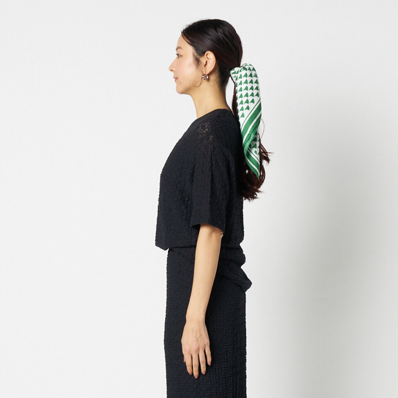 HELIOPOLE「HELIOPOLE STRETCH LACE BIG T SHIRT」|Tシャツ・カットソー|