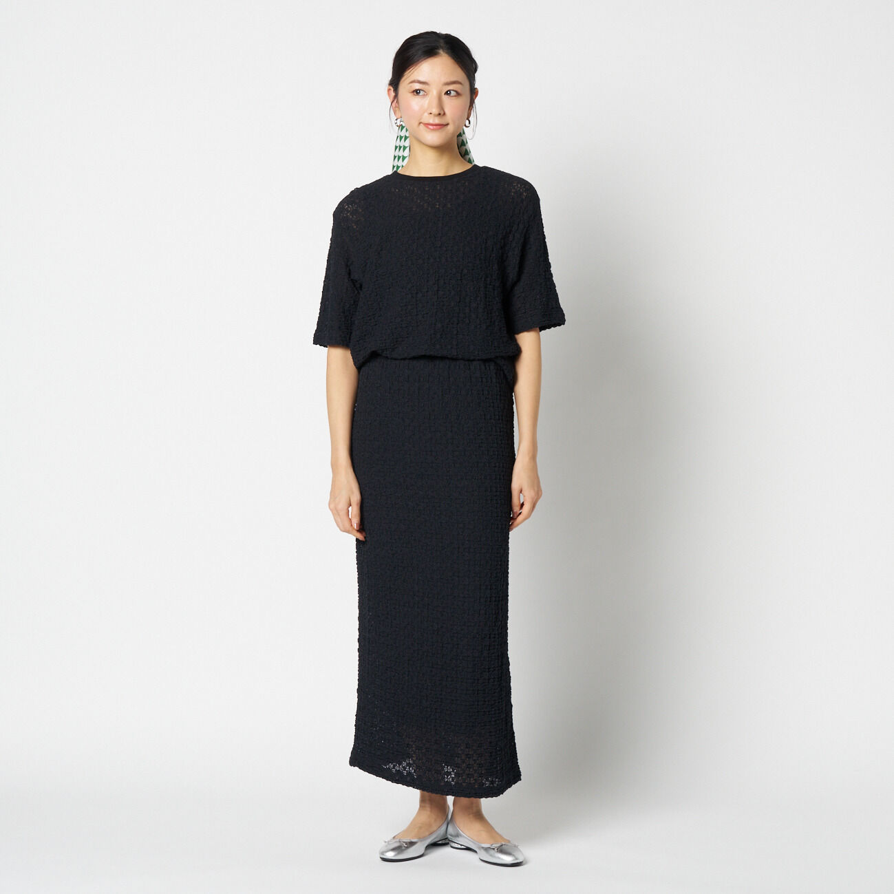 HELIOPOLE「HELIOPOLE STRETCH LACE BIG T SHIRT」|Tシャツ・カットソー|