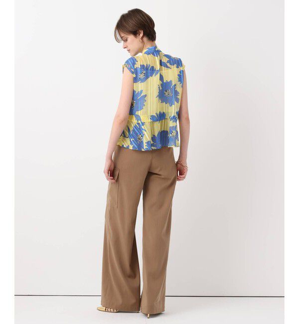 allureville「◇WEB ルミネ別注 シアーヨウリュウブラウス」|シャツ・ブラウス|