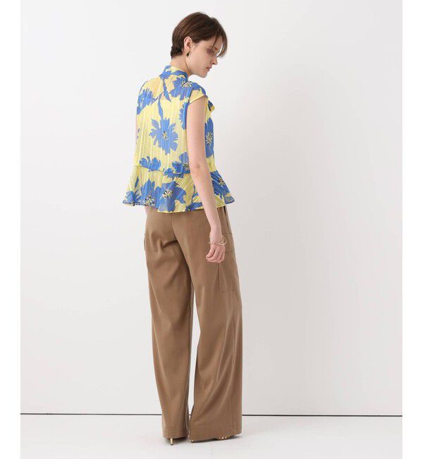 allureville「◇WEB ルミネ別注 シアーヨウリュウブラウス」|シャツ・ブラウス|