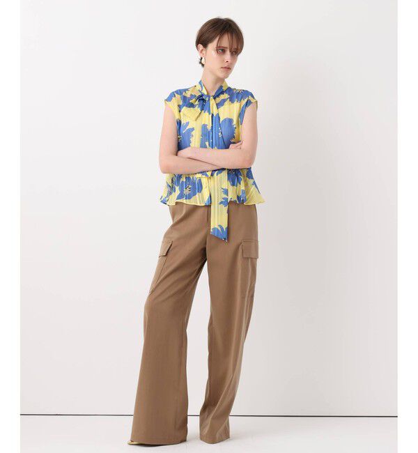 allureville「◇WEB ルミネ別注 シアーヨウリュウブラウス」|シャツ・ブラウス|