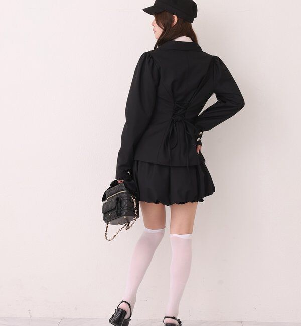  「【リバイバル/SMサイズ展開あり】バルーンミニスカート」|スカート|
