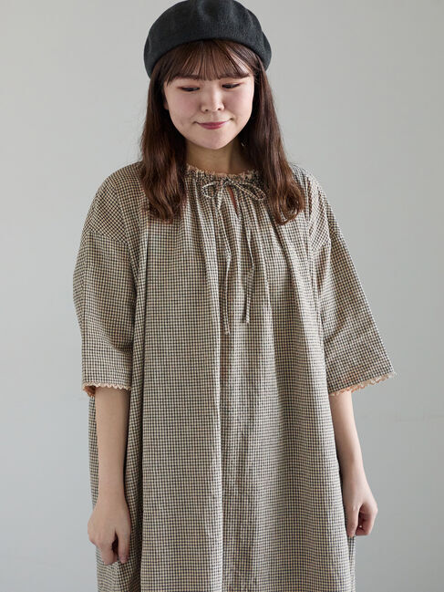 Samansa Mos2「【SA刺繍】スモックワンピース」|ワンピース|