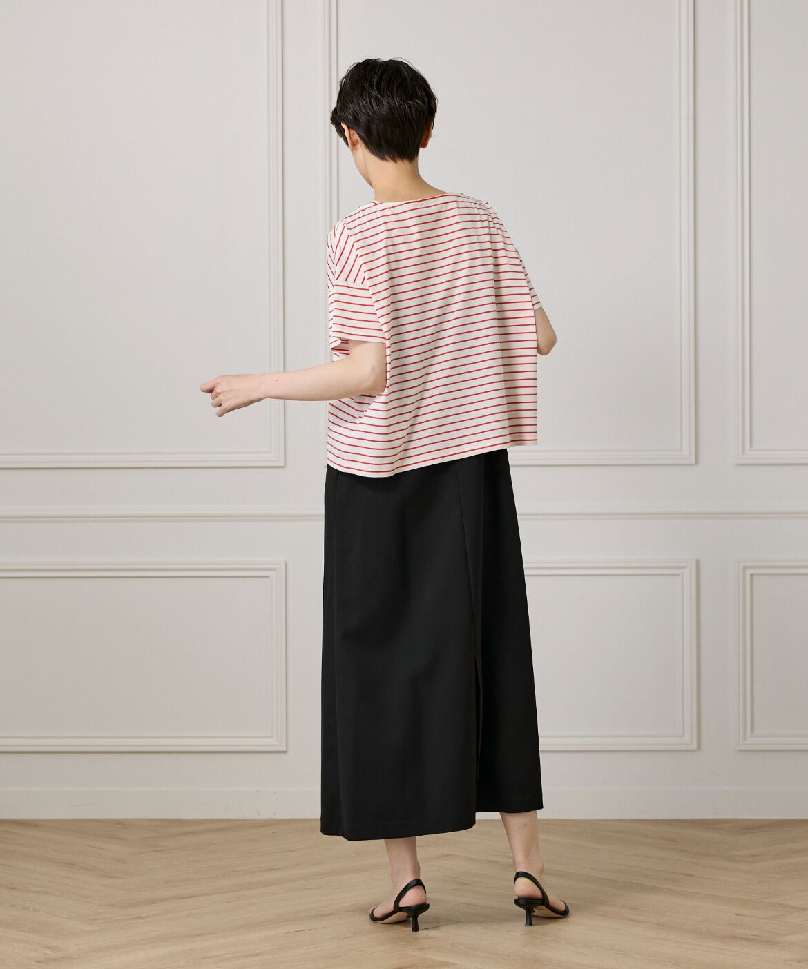DAY by DAY it&rsquo;s international「ボートネックボーダーカットソー」|Tシャツ・カットソー|