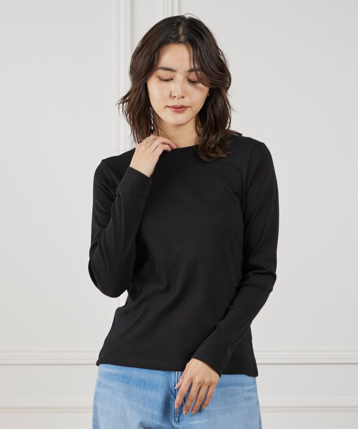 DAY by DAY it&rsquo;s international「ベーシッククルーネックカットソー《スビン綿MIXフライス》」|Tシャツ・カットソー|
