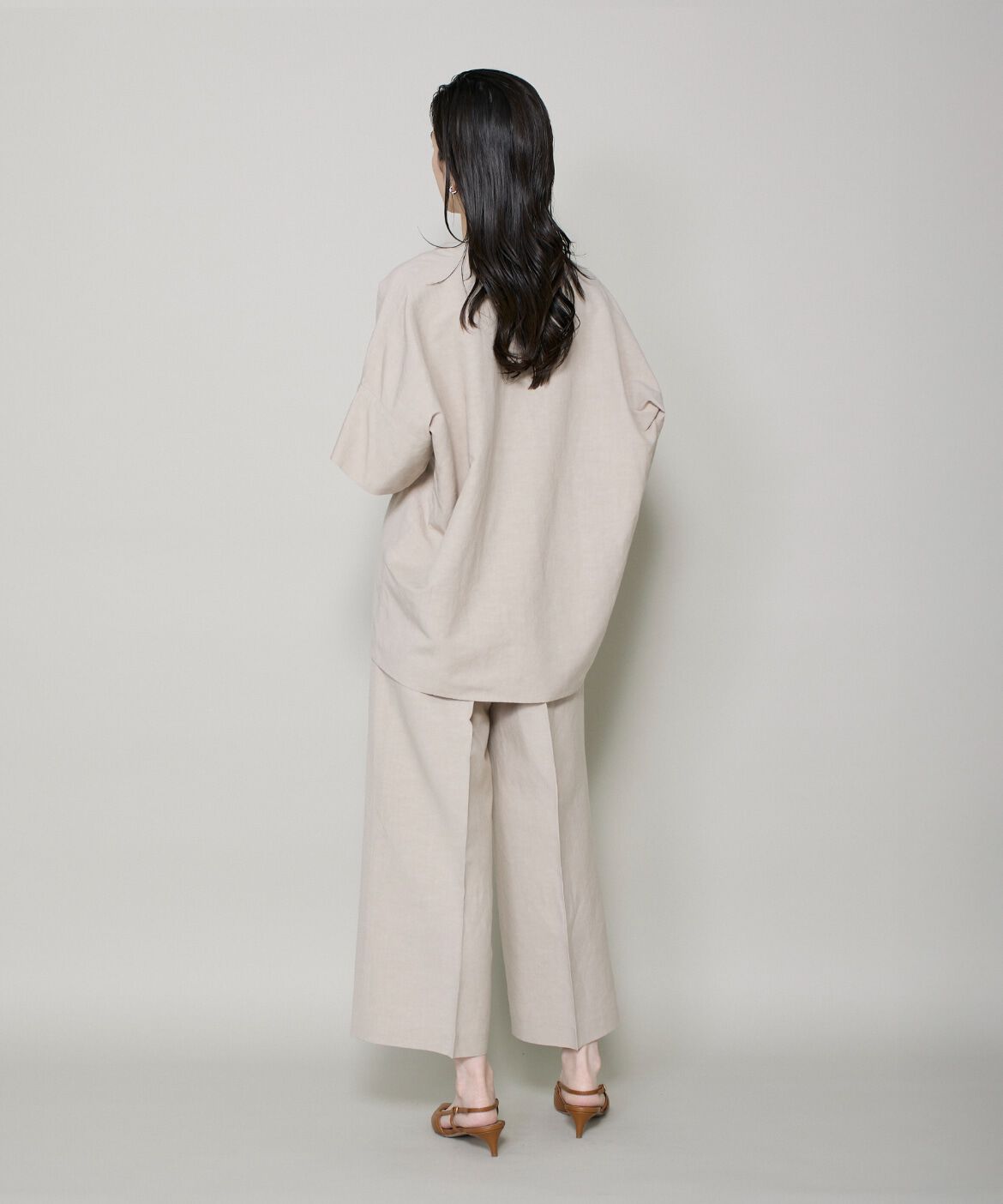 DAY by DAY it&rsquo;s international「ﾘﾈﾝﾜｲﾄﾞｸﾛｯﾌﾟﾄﾞﾊﾟﾝﾂ|凛と涼しい､上品ﾄﾞﾚｰﾌﾟの」|その他|