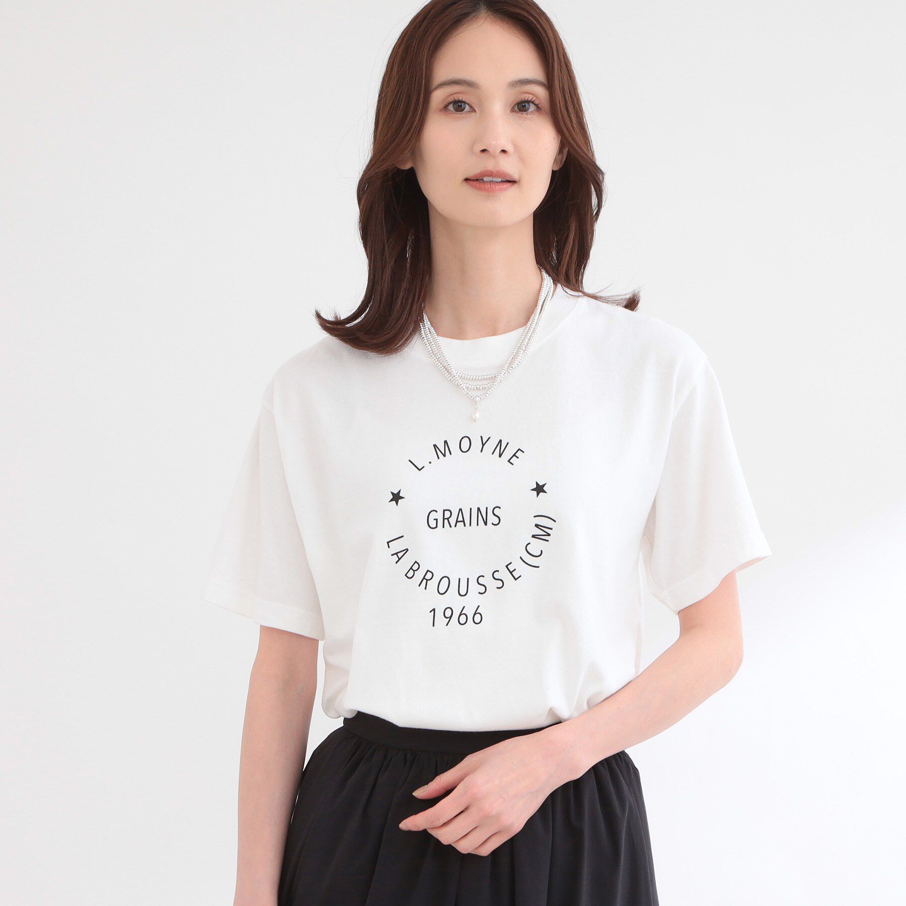 Reflect「【REGENCY WORKS／Reflect別注カラーあり】サークルモチーフTシャツ」|Tシャツ・カットソー|