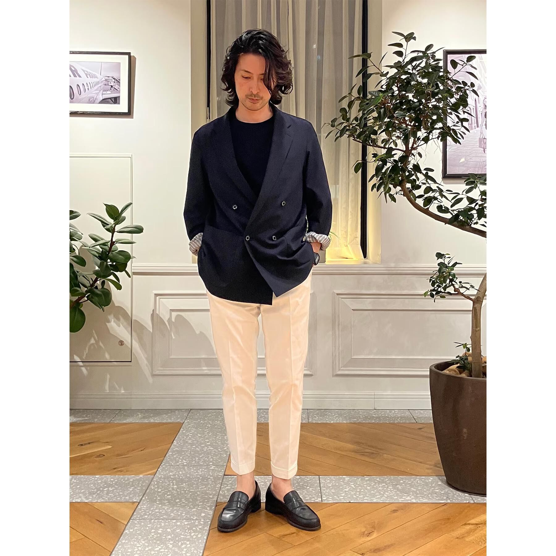 DRESSTERIOR「【干場義雅&times;DRESSTERIOR/ウォッシャブル】コットントラウザーズ」|その他|