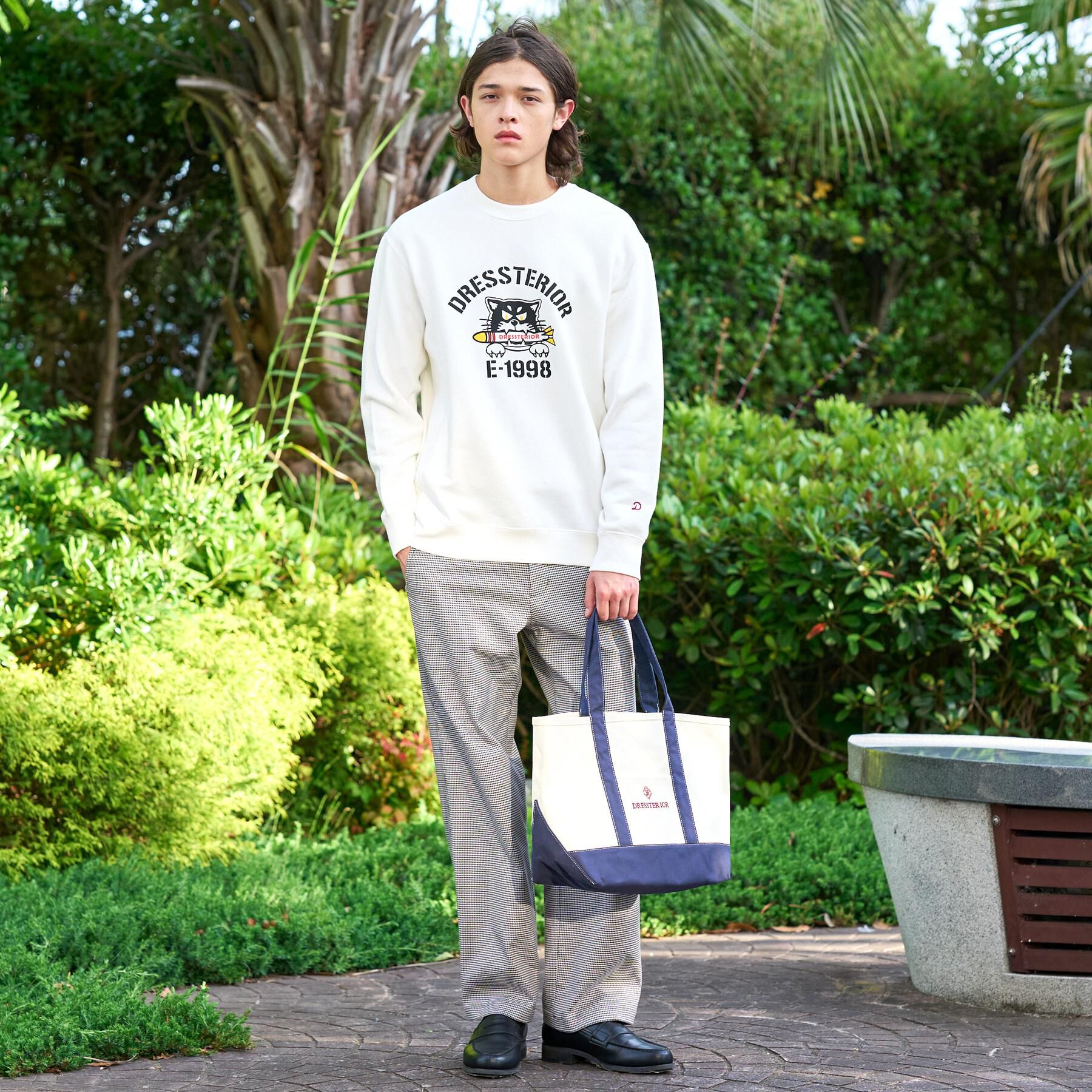 DRESSTERIOR「◆ミサイルキャット スウェットクルーネックTシャツ」|Tシャツ・カットソー|