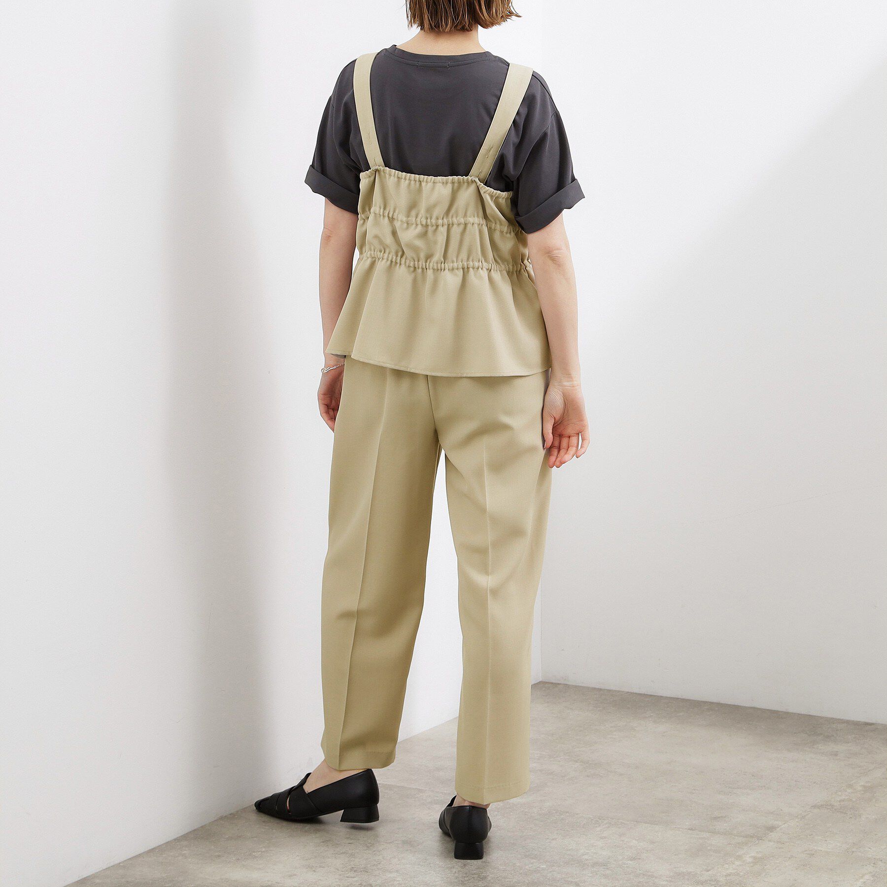 grove「高評価！シャーリングビスチェSET UP」|スーツ|