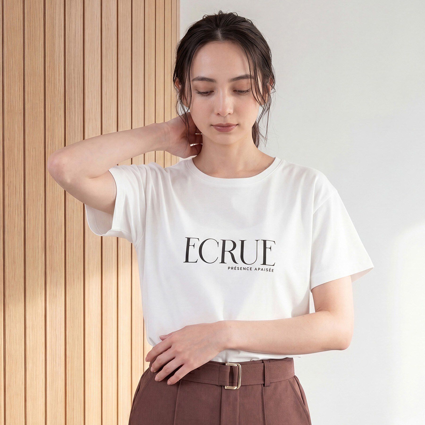 grove「【遮熱／吸水速乾／接触冷感／UVカット】ベーシックロゴTシャツ」|Tシャツ・カットソー|