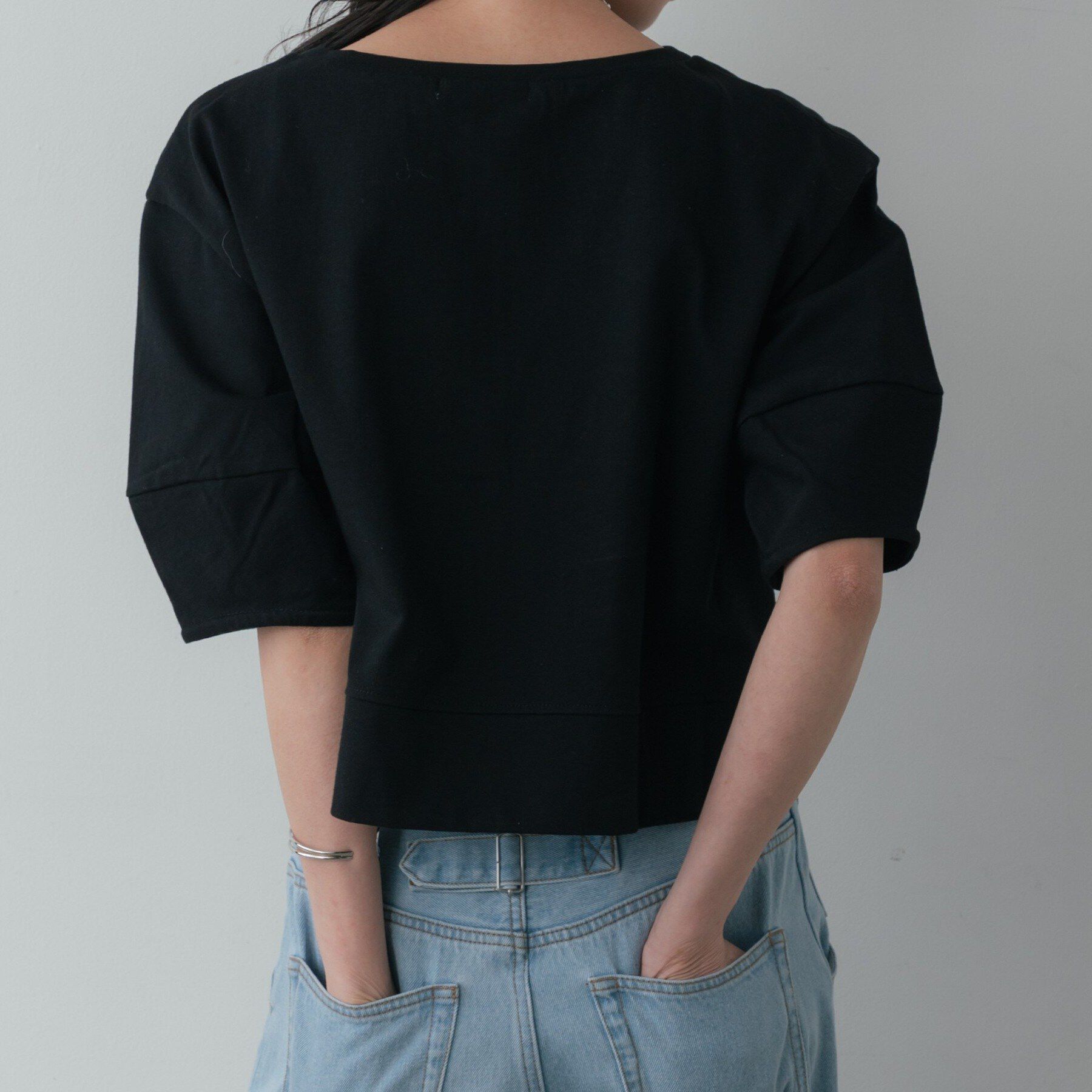 GALLEST「ハーフスリーブフォルムカットソー【再入荷／マシンウォッシュ／接触冷感】」|Tシャツ・カットソー|