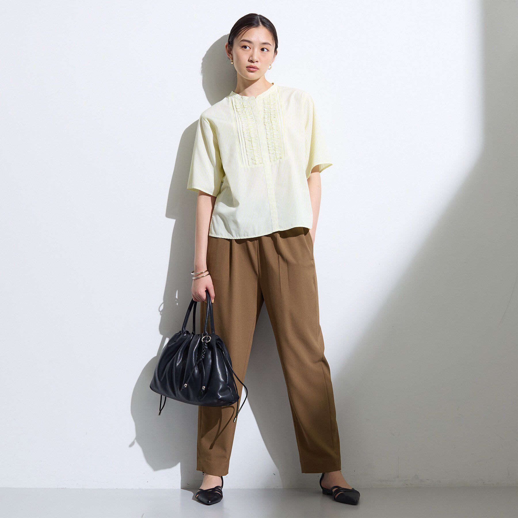 INDIVI「【着る日傘】イージーテーパードパンツ」|その他|