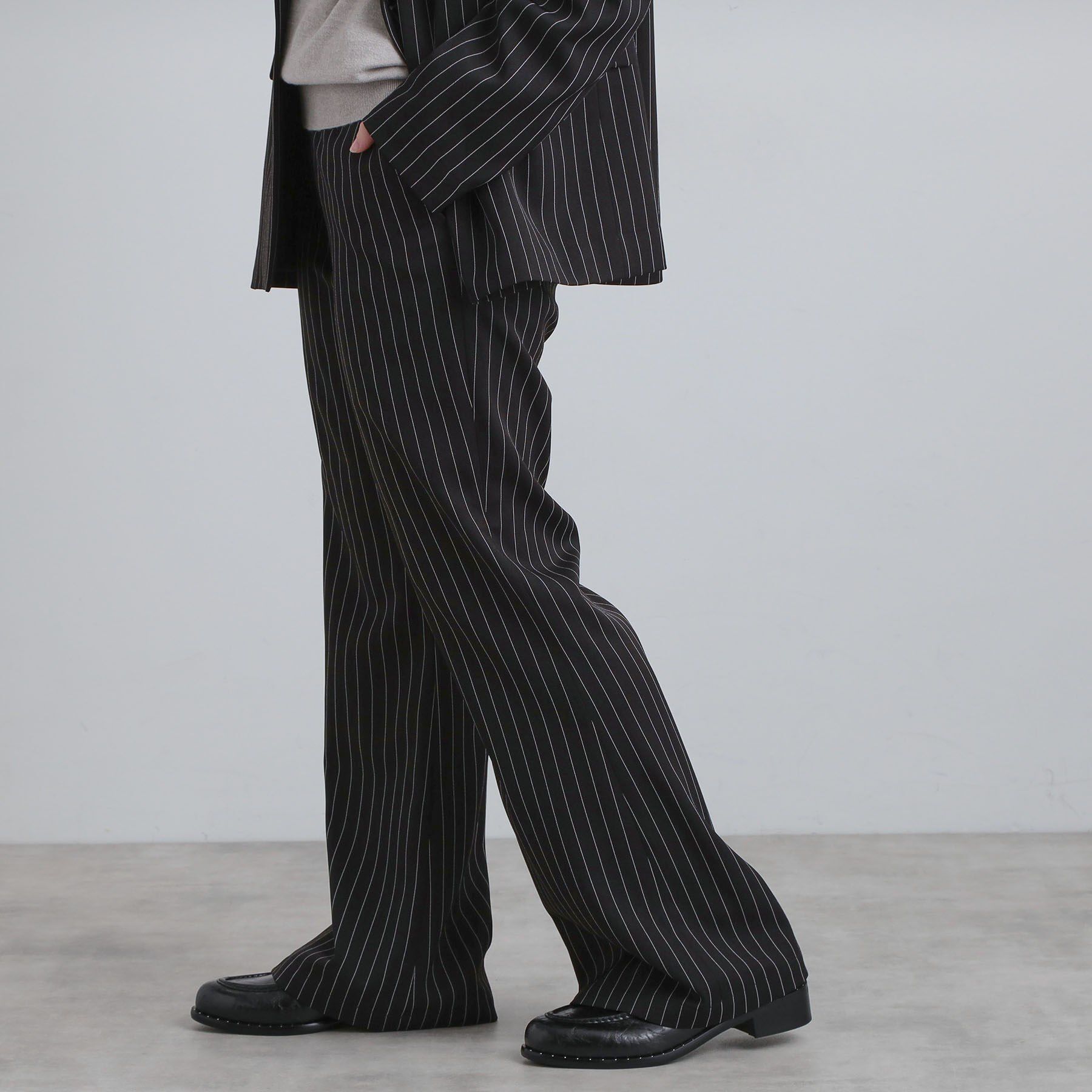 tk.TAKEO KIKUCHI「ピンストライプフレアスラックス」|その他|