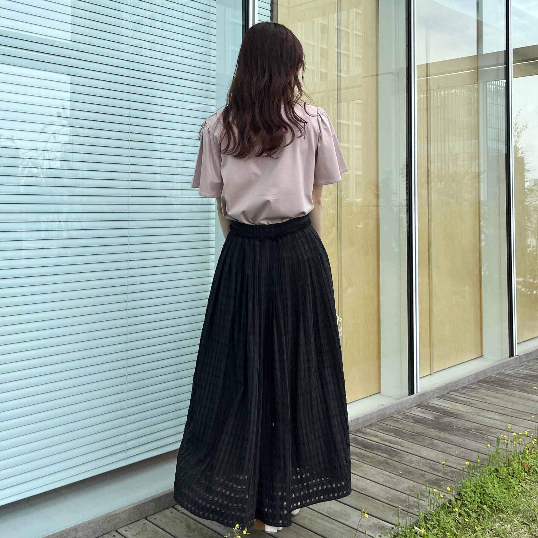 Couture broach「【接触冷感・UVカット・洗える】トゥシューズプリントTシャツ」|Tシャツ・カットソー|