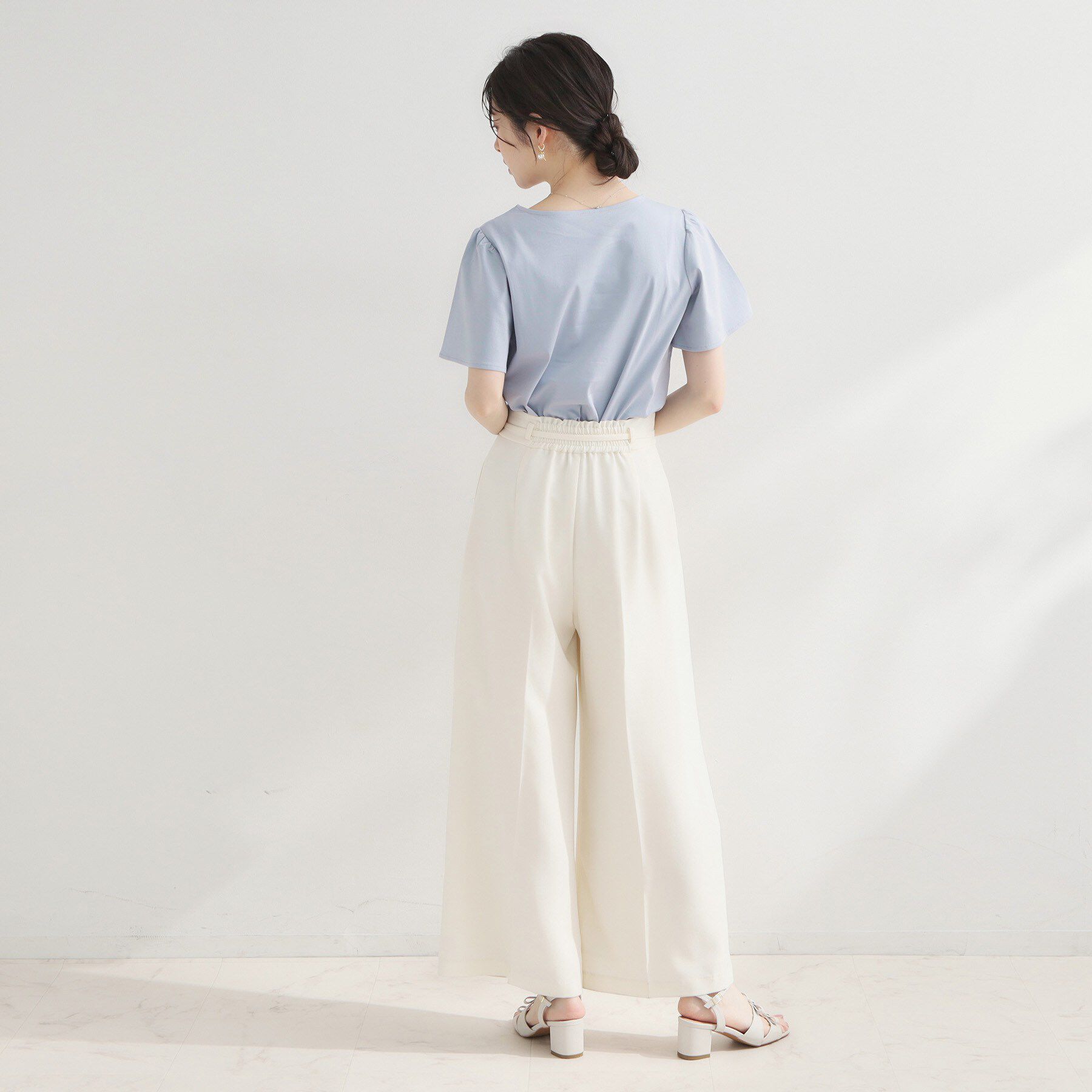 Couture broach「【接触冷感・UVカット・洗える】トゥシューズプリントTシャツ」|Tシャツ・カットソー|