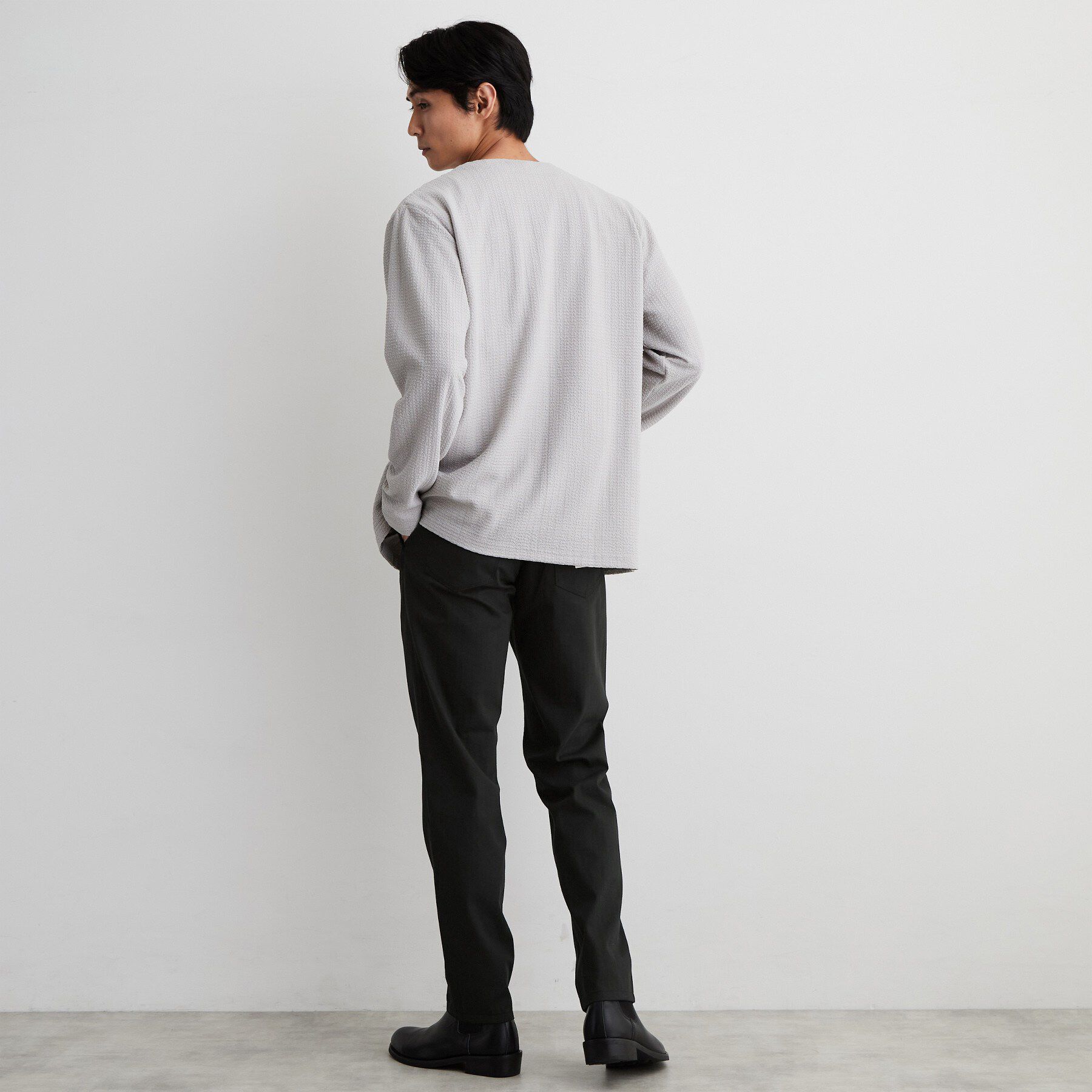 THE SHOP TK「【オールシーズン穿ける！】7DAYSストレッチへリンボンパンツ　ON&hArr;OFF兼用」|その他|