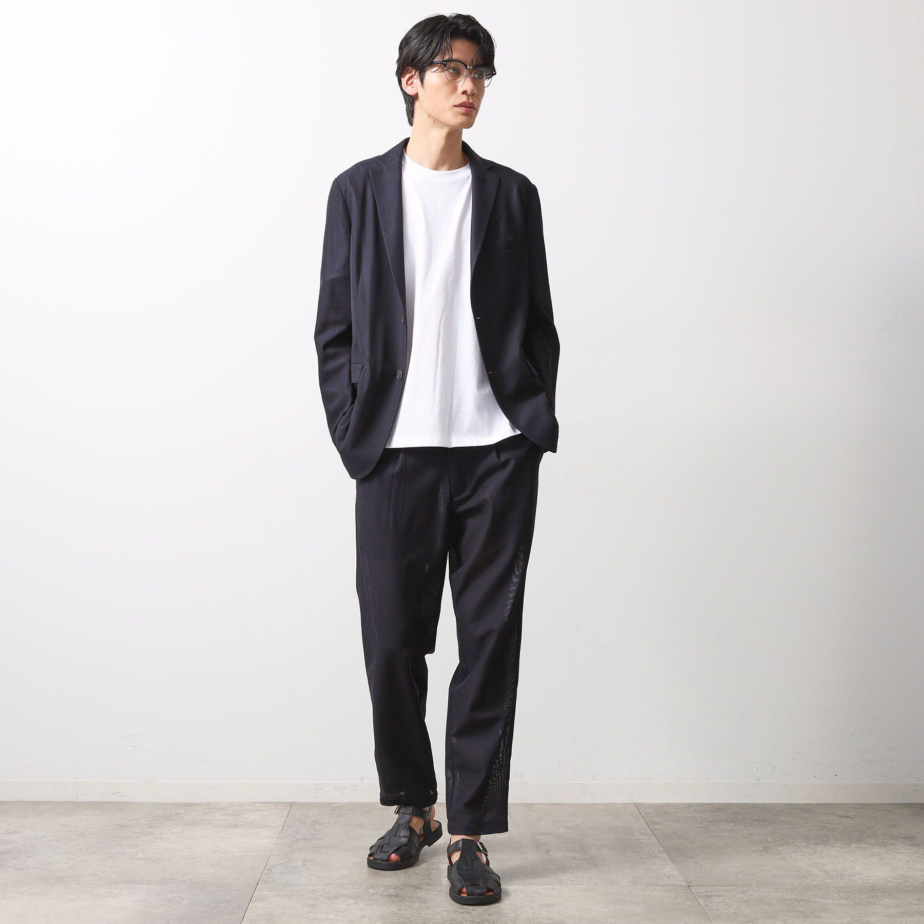 THE SHOP TK「シャリルジャージ イージーパンツ 洗濯機OK/吸水速乾/イージーケア/ベルト要らず/セットアップ可」|その他|