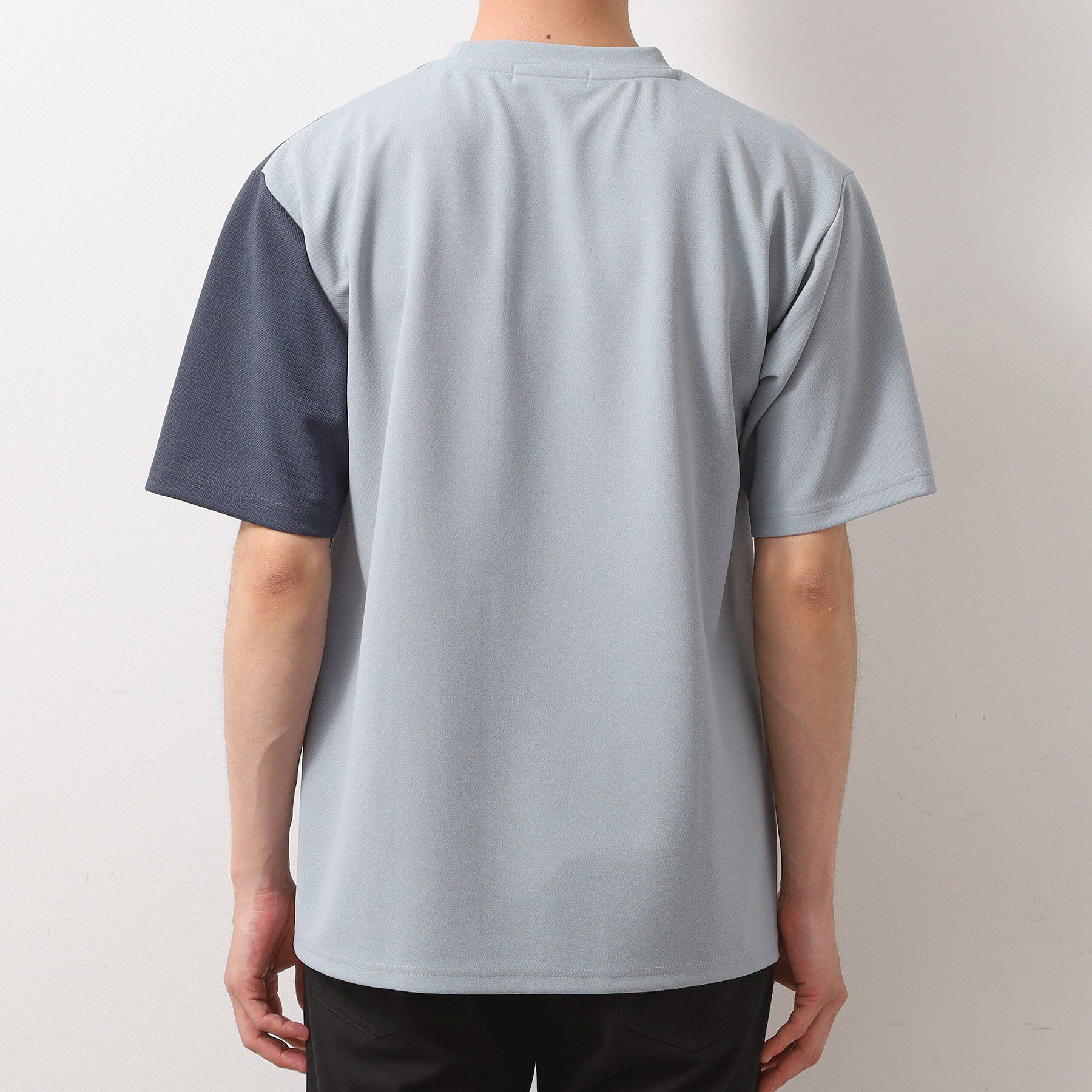 THE SHOP TK「ツイルブロッキング 半袖Tシャツ 洗濯機OK」|Tシャツ・カットソー|