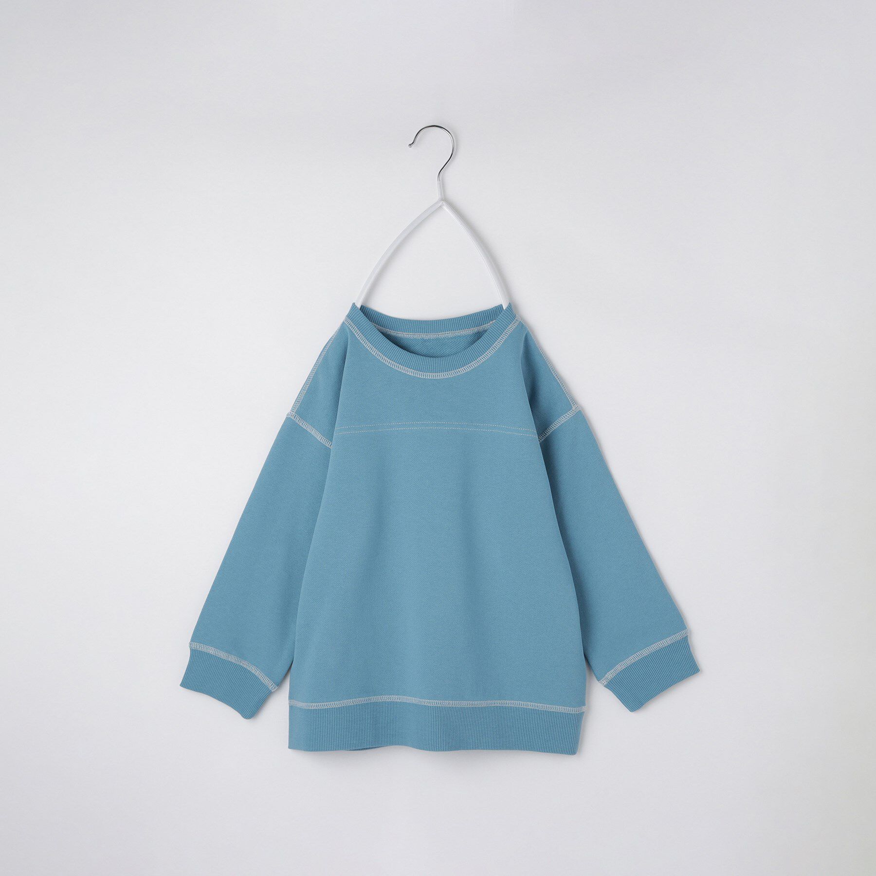 THE SHOP TK「【110-160】カラーロック裏毛プルオーバー」|Tシャツ・カットソー|
