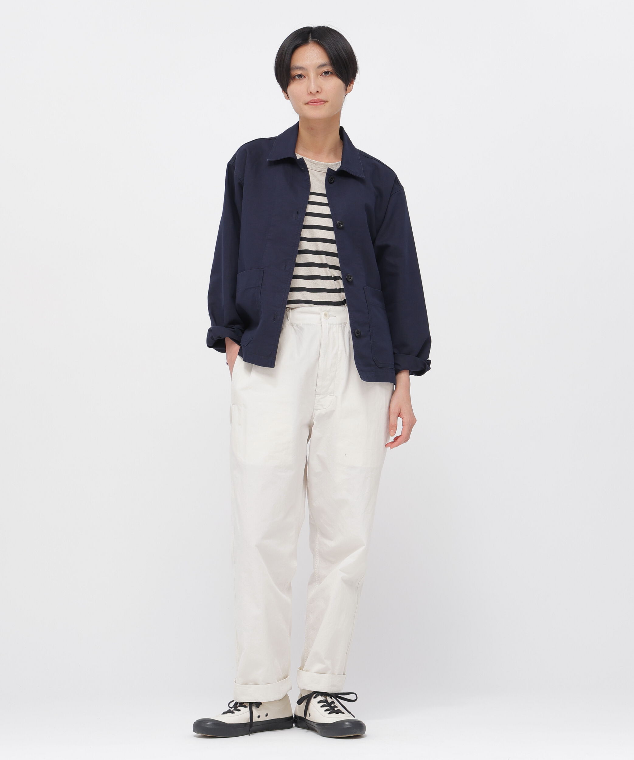 MHL.「COTTON HEMP OXFORD SHIRT」|シャツ・ブラウス|
