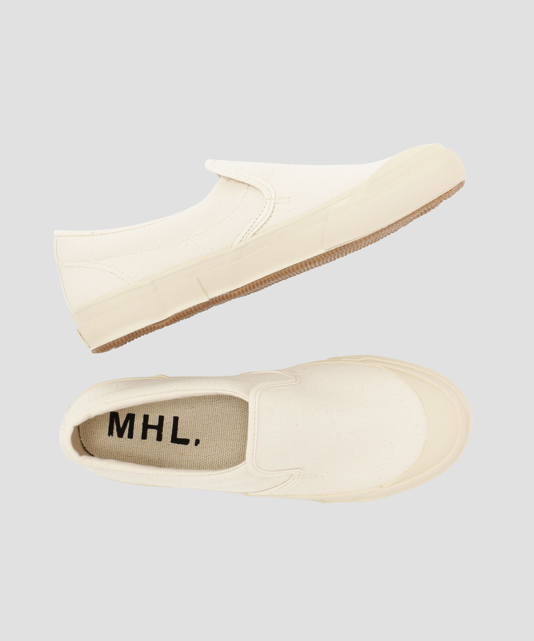 MHL.「WOMEN COTTON CANVAS SLIP-ON SHOES」|その他|NATURAL2