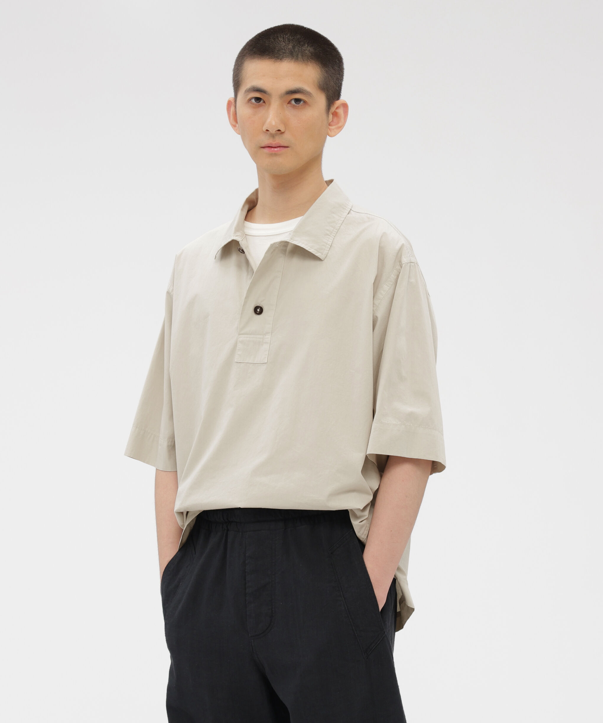 MHL.「COMPACT COTTON POPLIN SHIRT」|シャツ・ブラウス|LIME6