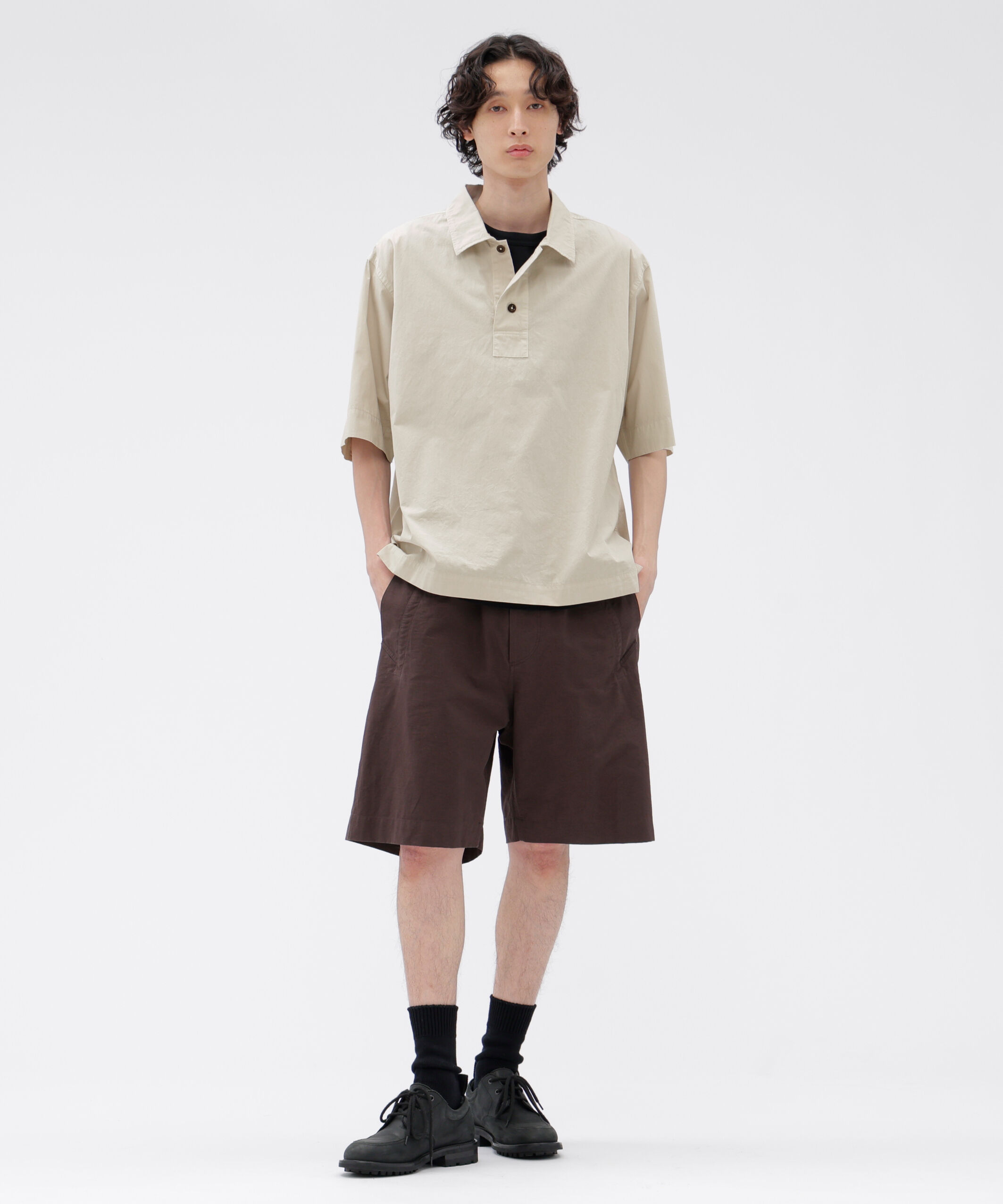 MHL.「COMPACT COTTON POPLIN SHIRT」|シャツ・ブラウス|