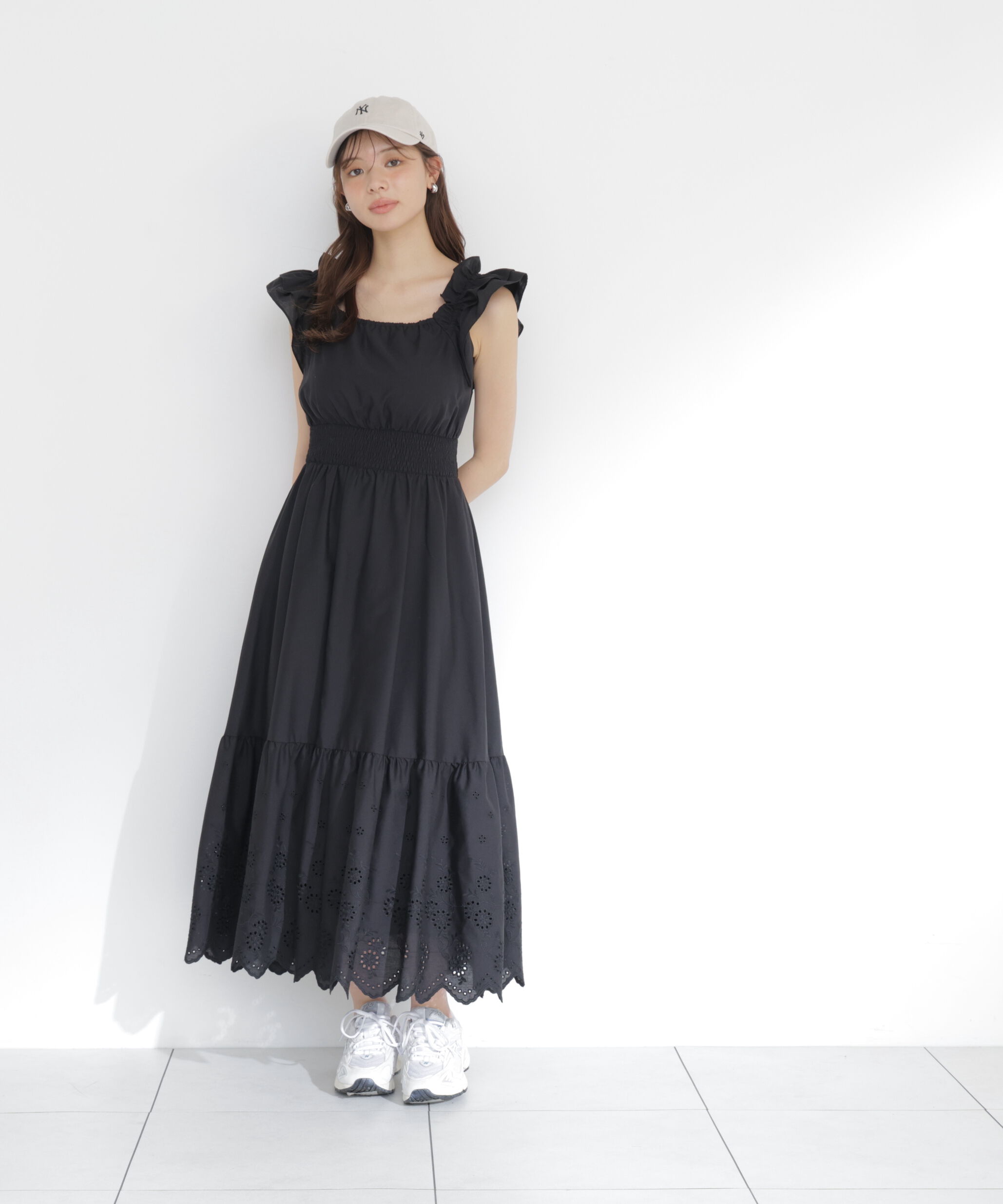 PROPORTION BODY DRESSING「〈EDIT COLOGNE〉コットンエンブロイダリーワンピース」|ワンピース|