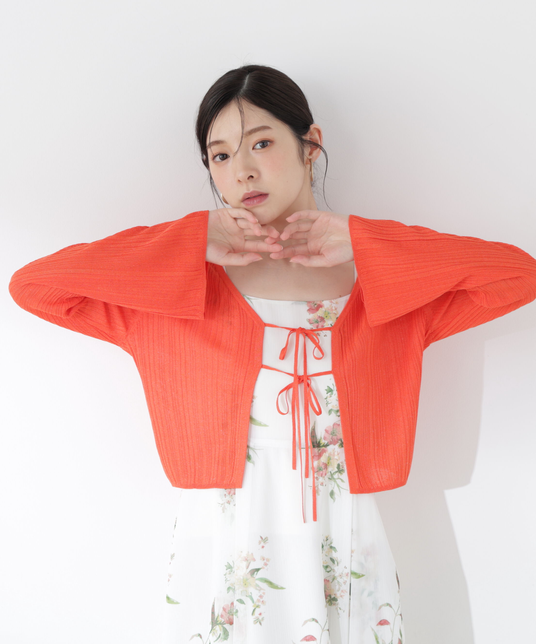 PROPORTION BODY DRESSING「＜青島心さん着用＞ボタニカル花柄キャミワンピース」|ワンピース|
