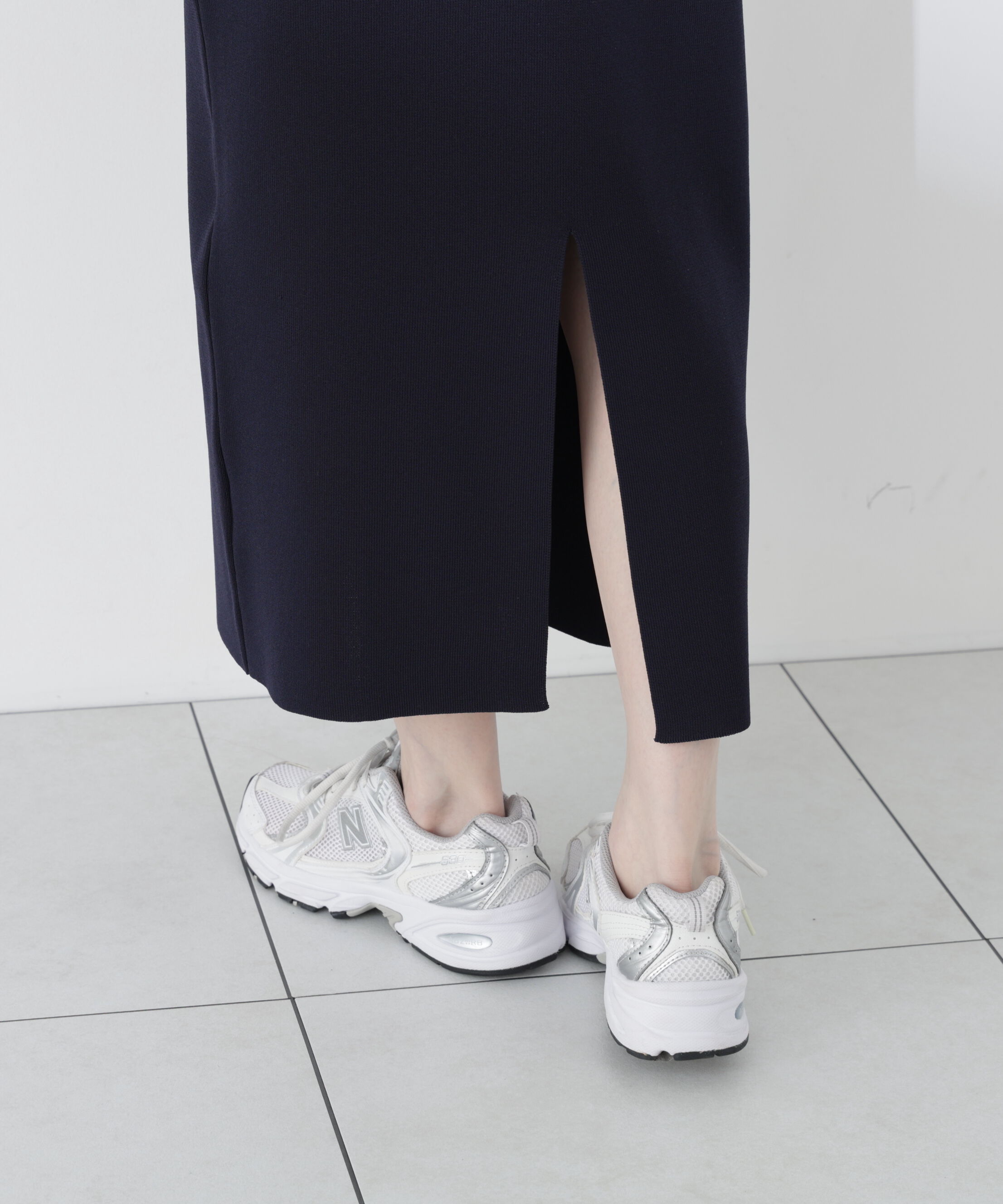 PROPORTION BODY DRESSING「＜青島心さん着用＞衿ドッキングニットセットアップ」|ワンピース|