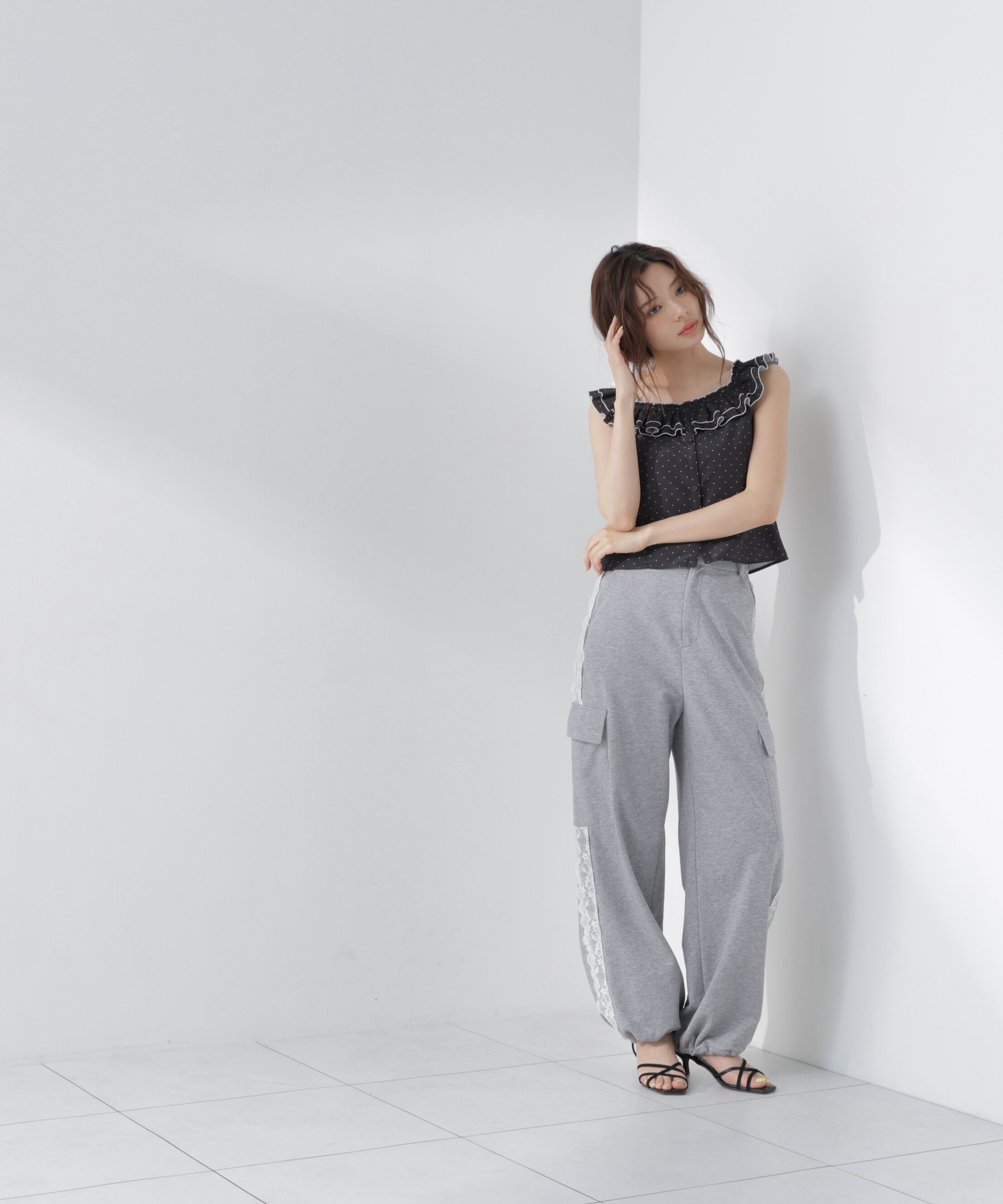 PROPORTION BODY DRESSING「ラッフルカラーブラウス」|シャツ・ブラウス|