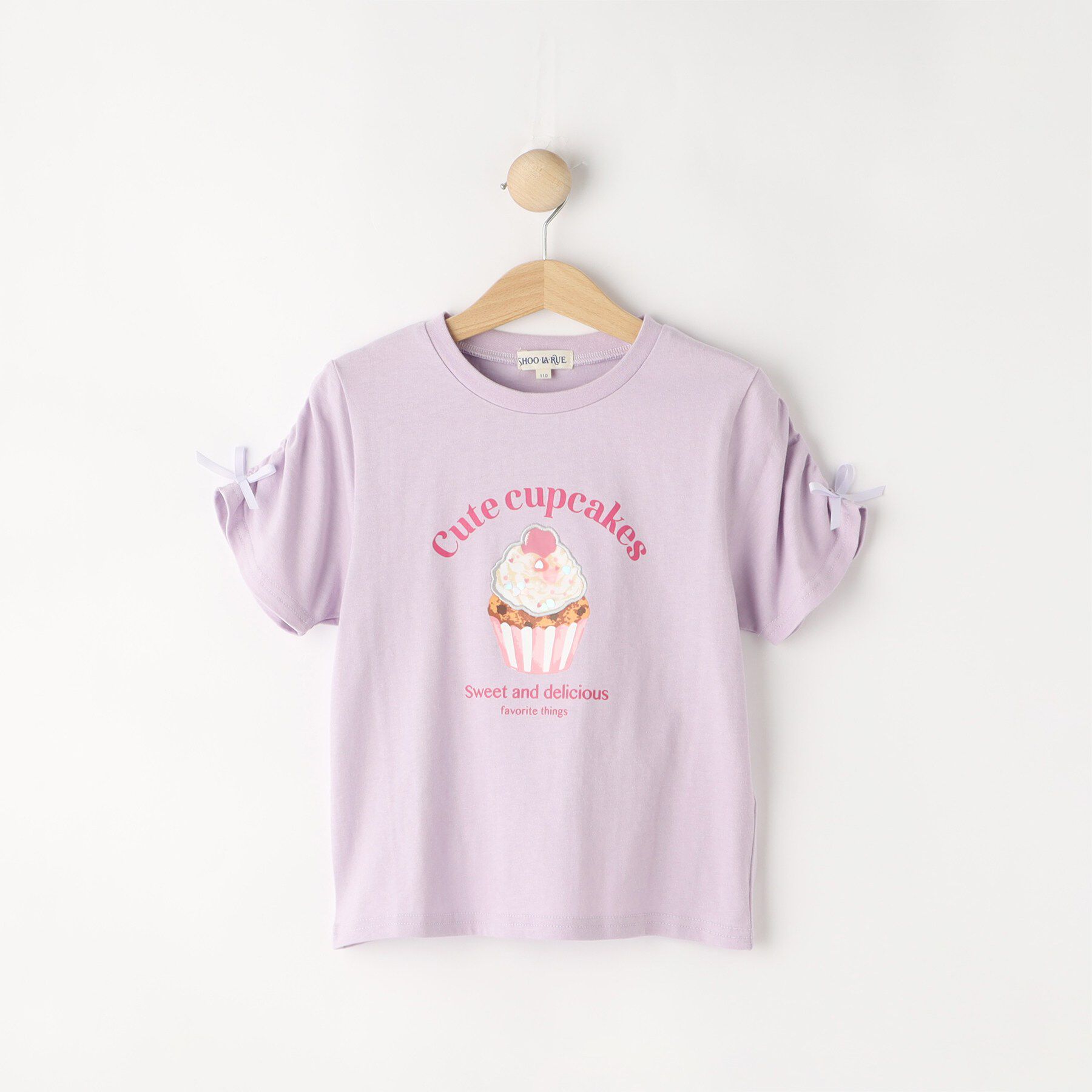 SHOO･LA･RUE「【100-150cm】カップケーキフレークTシャツ」|Tシャツ・カットソー|