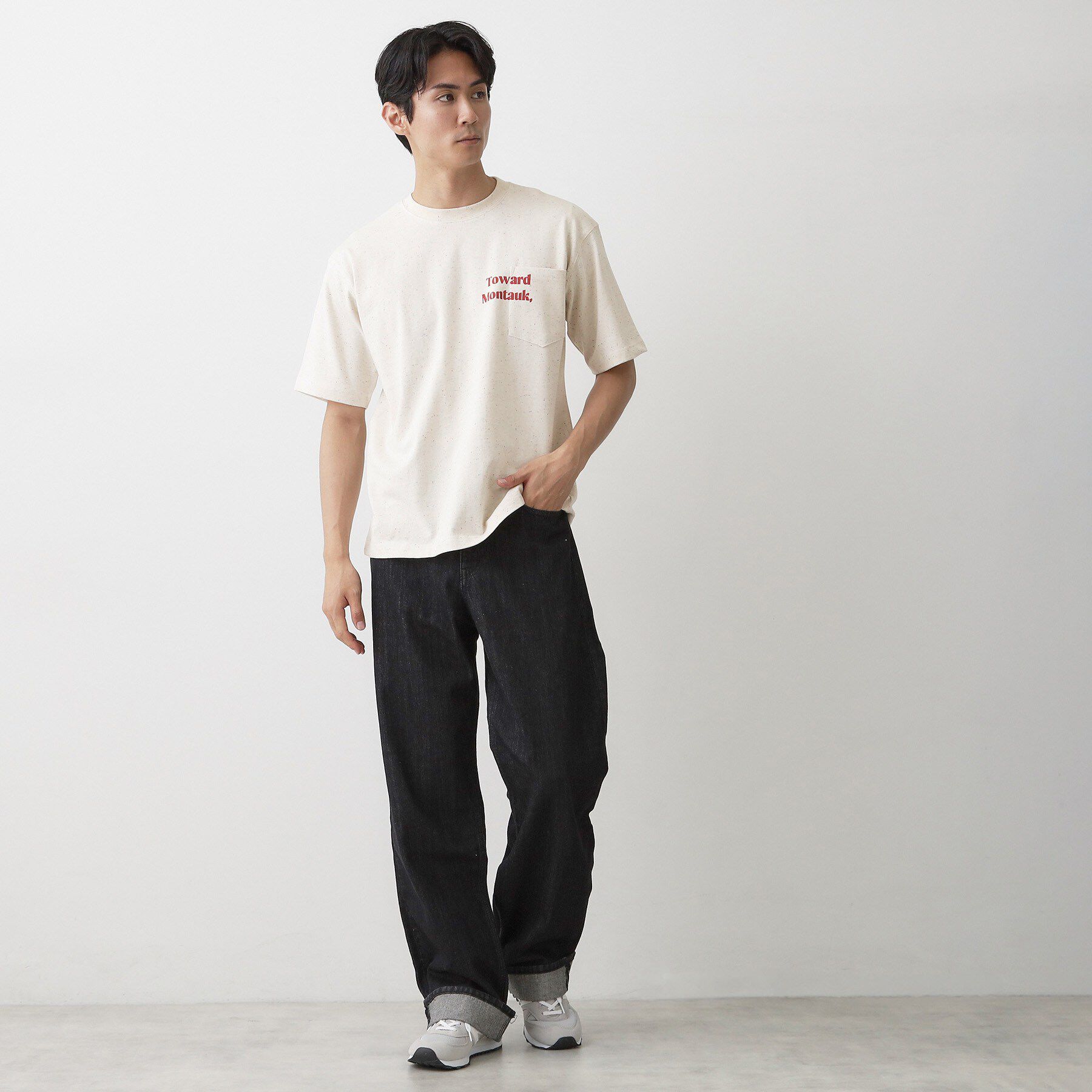 Dessin「カラーネップ ポケットTシャツ」|Tシャツ・カットソー|