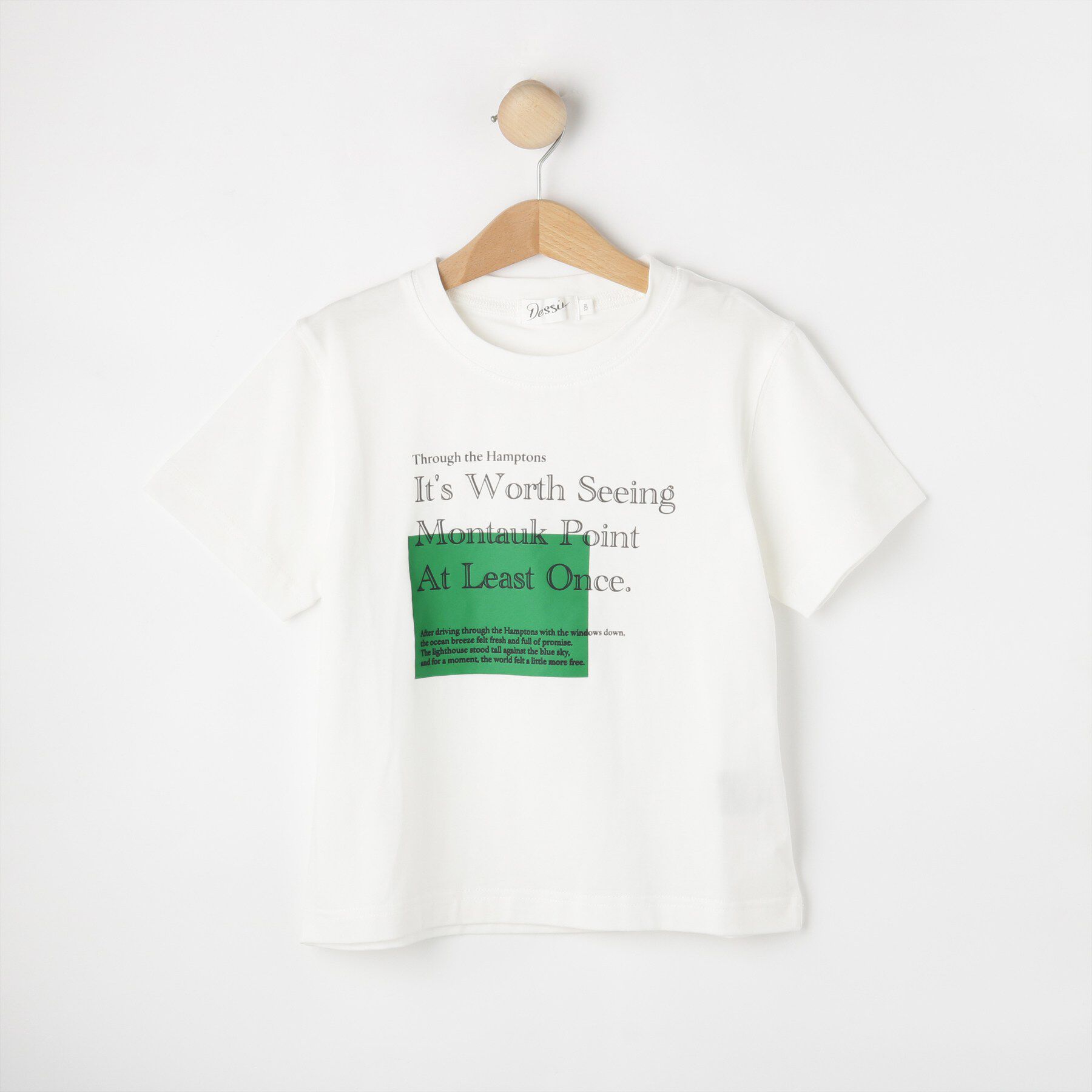 Dessin「グラフィックデザインTシャツ」|Tシャツ・カットソー|ホワイト(602)