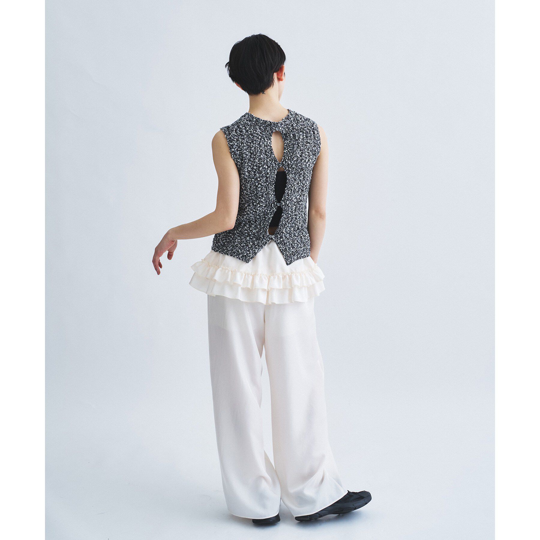 CODE A「frill wide pants」|その他|