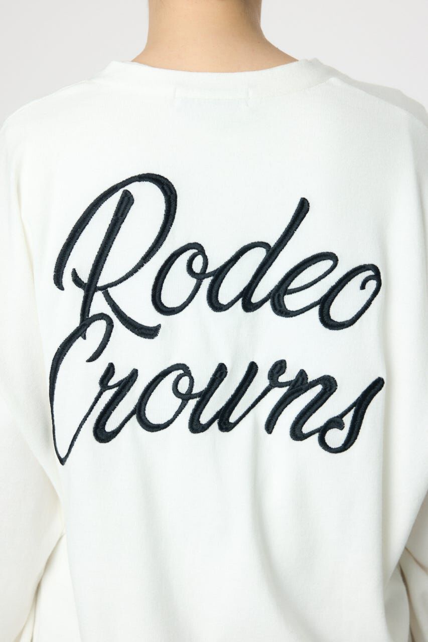 RODEO CROWNS「スクリプト LOGO ニットカーディガン」|カーディガン|