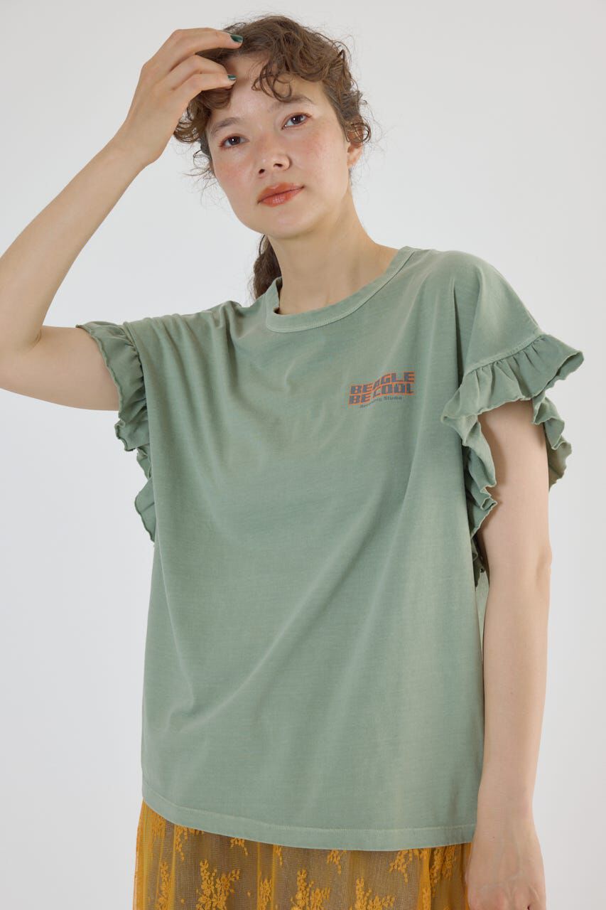 RODEO CROWNS「Vintage Graphicフリル Tシャツ」|Tシャツ・カットソー|KHA