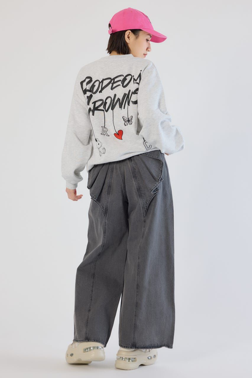 RODEO CROWNS「ビッグリボンデニムパンツ」|その他|