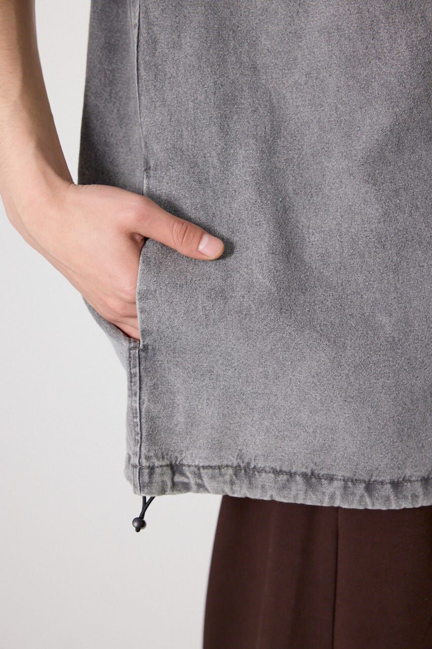 RODEO CROWNS「Coolist Denim ZIPシャツ」|シャツ・ブラウス|