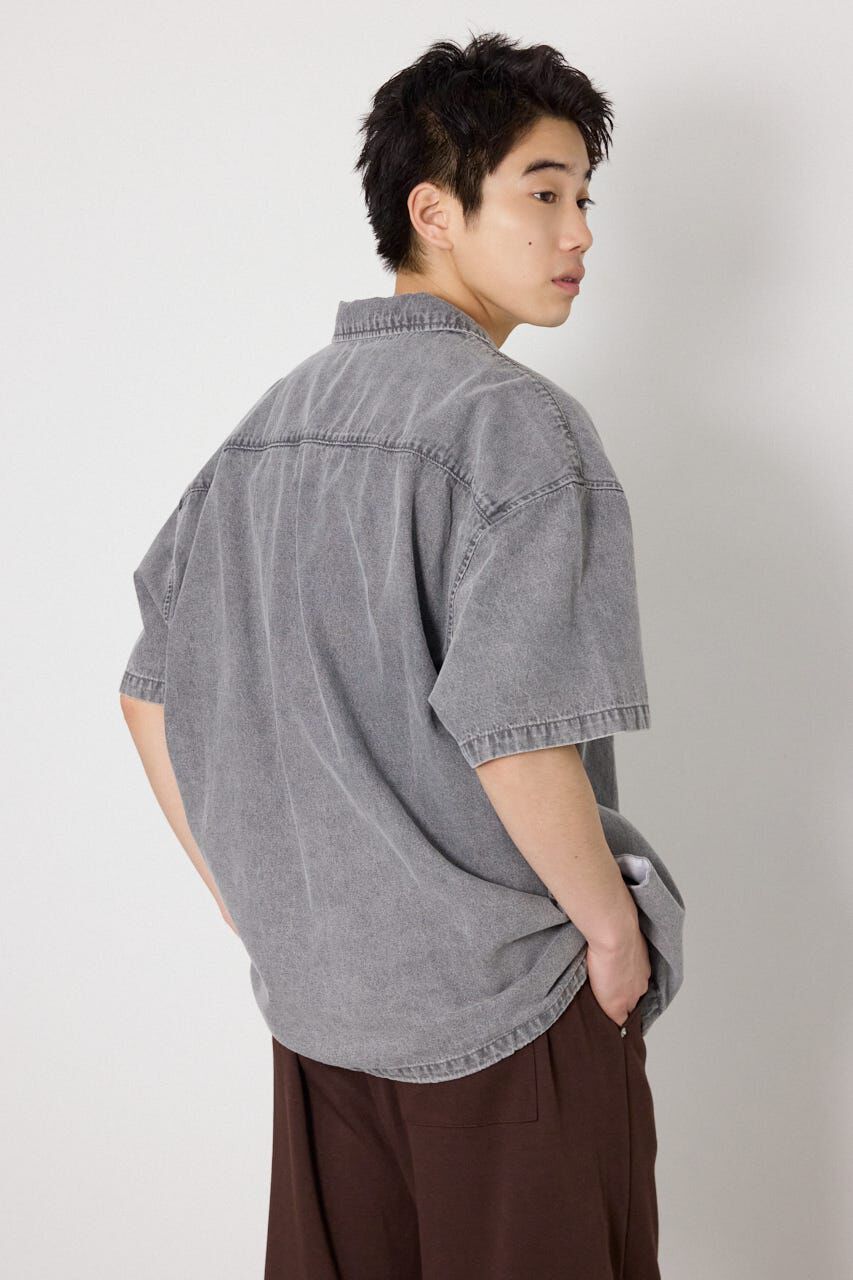RODEO CROWNS「Coolist Denim ZIPシャツ」|シャツ・ブラウス|