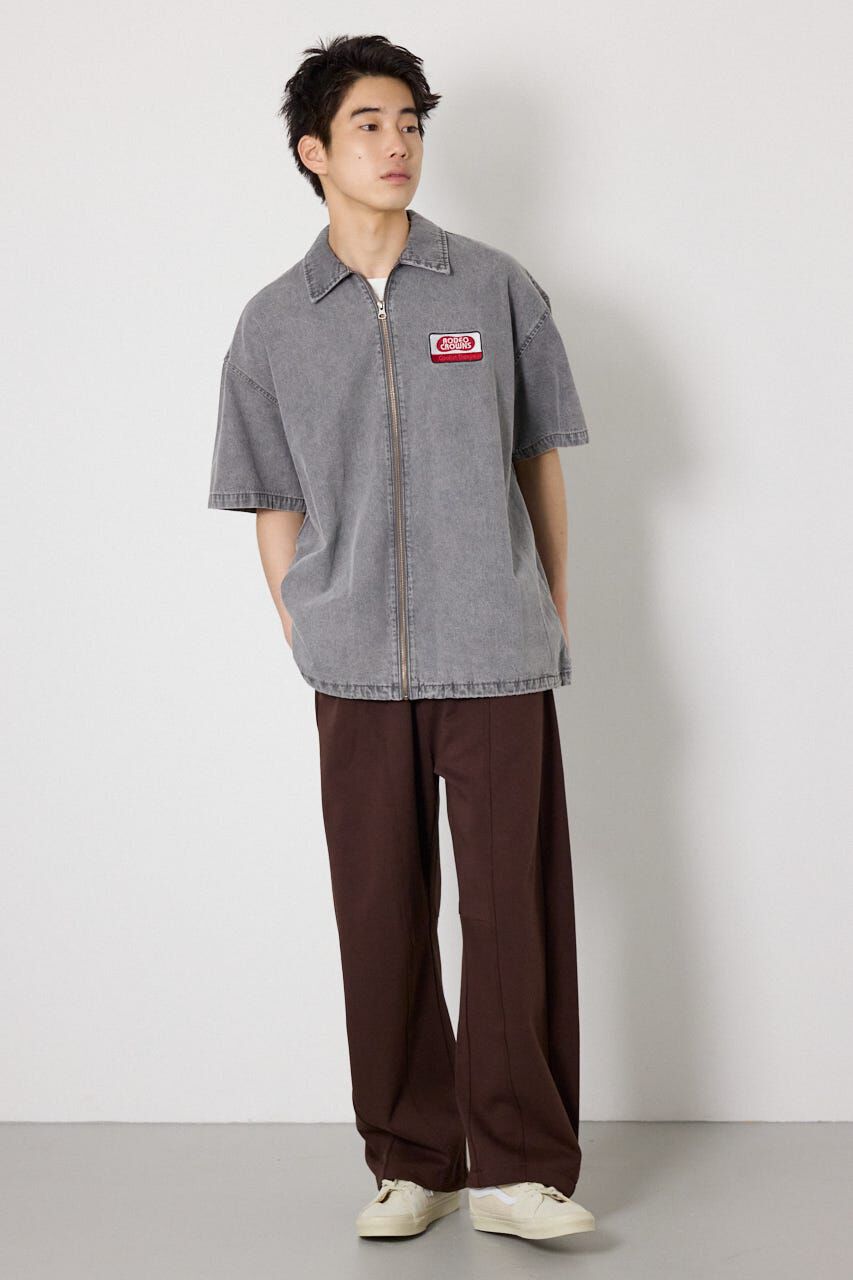 RODEO CROWNS「Coolist Denim ZIPシャツ」|シャツ・ブラウス|