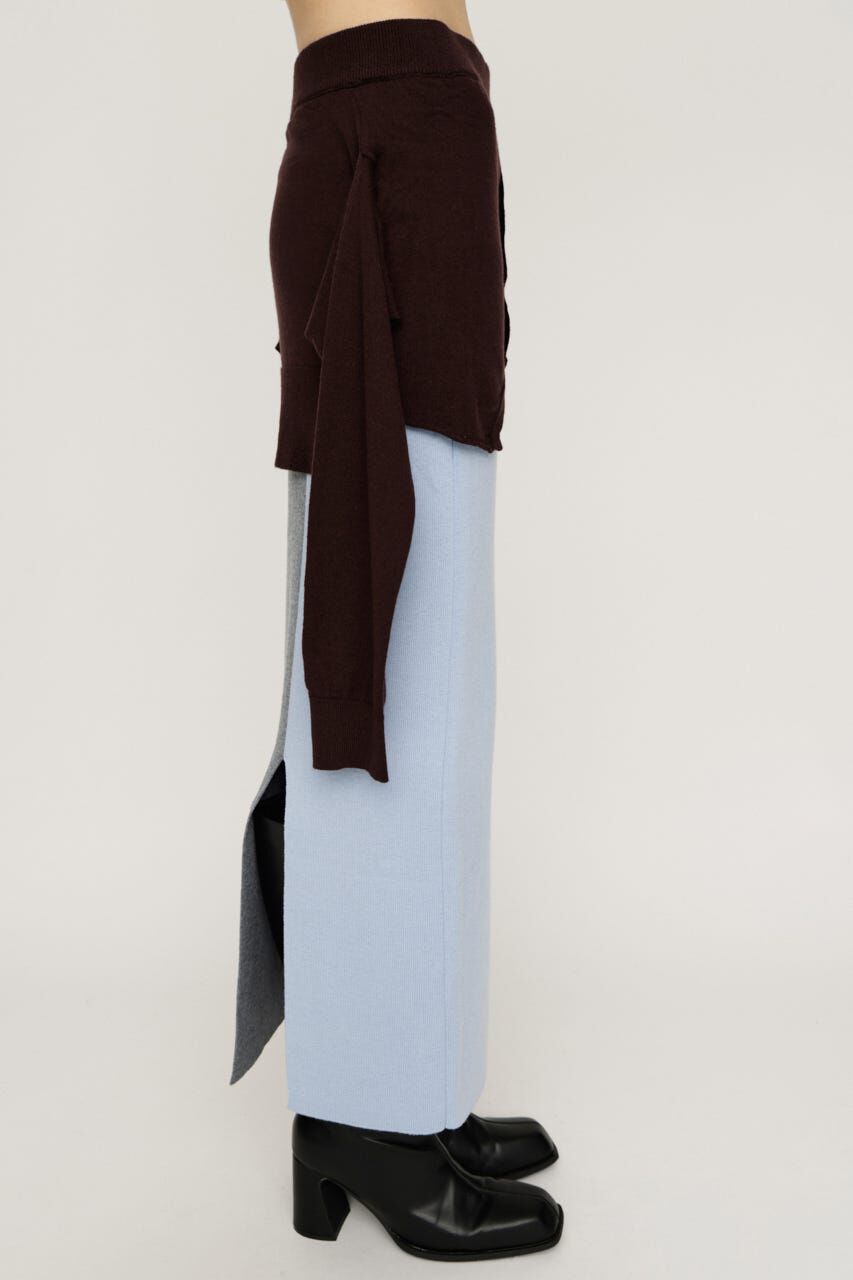 SLY「DOCKING KNIT スカート」|スカート|