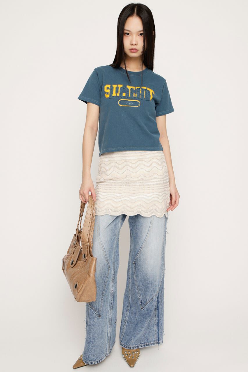 SLY「LOGO ON PATCH Tシャツ」|Tシャツ・カットソー|