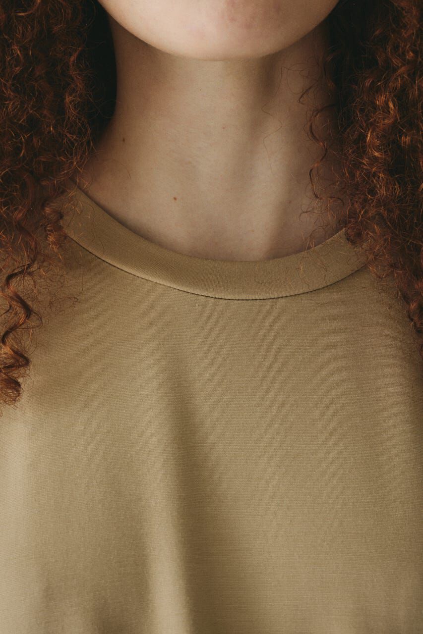 HeRIN.CYE「Tuck sleeve docking dress」|ワンピース|