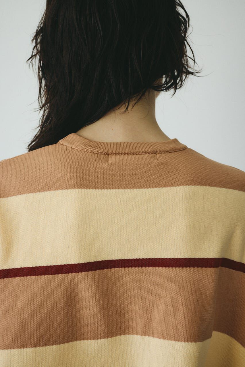 HeRIN.CYE「Border boy knit tops」|ニット・セーター|