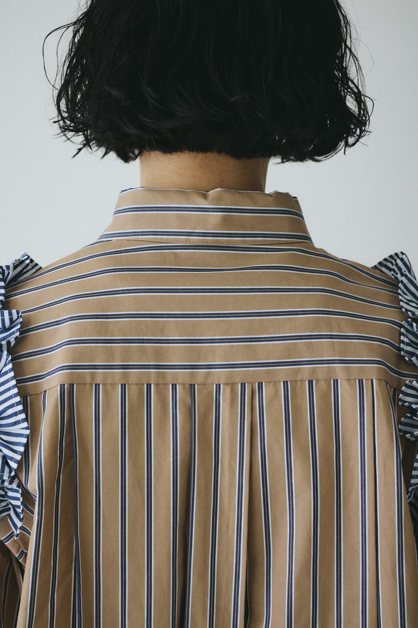 HeRIN.CYE「Frill sleeve shirt」|シャツ・ブラウス|