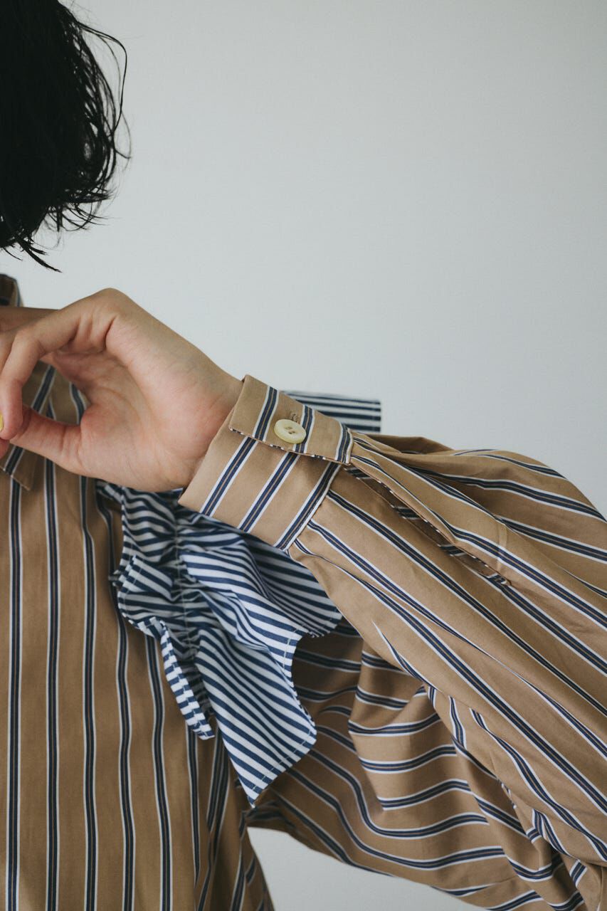 HeRIN.CYE「Frill sleeve shirt」|シャツ・ブラウス|
