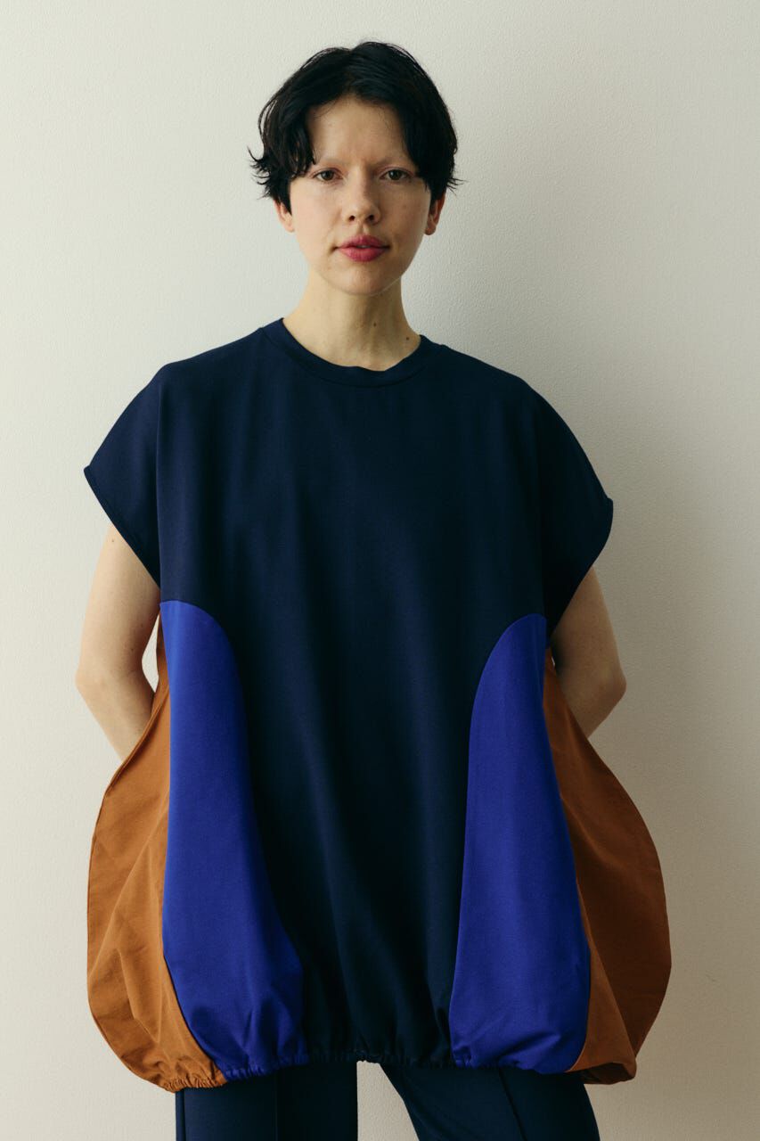 HeRIN.CYE「Docking egg tops」|ニット・セーター|柄NVY5