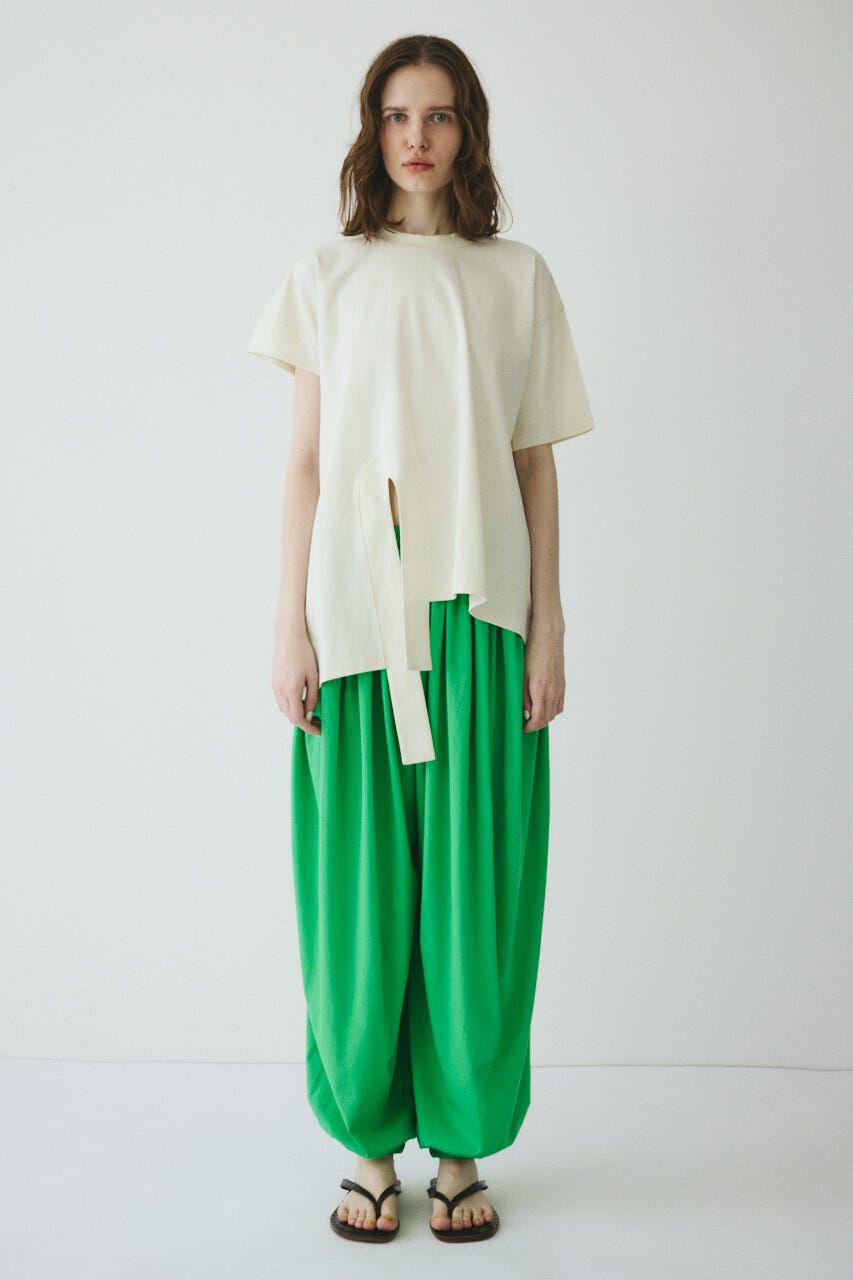HeRIN.CYE「Asymmetry hem drape cut tops」|Tシャツ・カットソー|